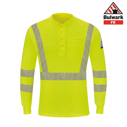polera alta visibilidad Hombre ignifuga Bulwark FR en HIMA