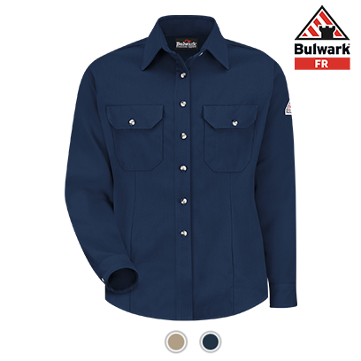 camisa mujer ignifuga SMU3 de Bulwark FR