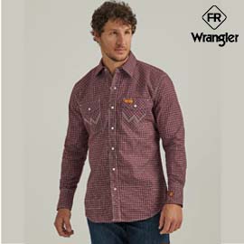 Ropa EPP, Camisa FR Wrangler que soporta el fuego PARA HOMBRE
