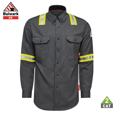Camisa Hombre ignífuga Bulwark FR QS50