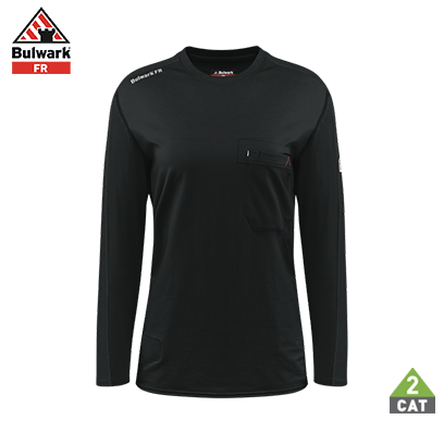 Polera Mujer ignífuga Bulwark FR QS50