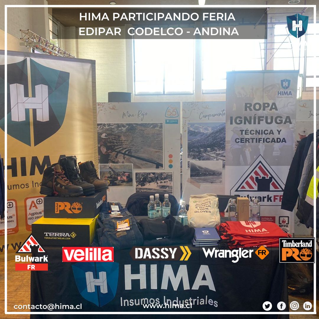 ropa industrial minería ignifuga